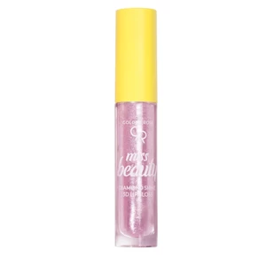 Золотая роза Miss Beauty Бриллиантовый блеск 3D Lipgloss 01 Pink Trip