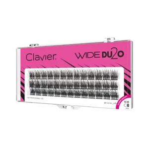 Кластеры для ресниц Clavier WIDE Du2o 8 мм 