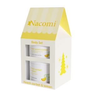 Рождественский набор Nacomi Персиковый сорбет и лимон