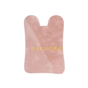 BLEND IT GUA SHA Rose Quartz Plate пластина для массажа лица TOOTH
