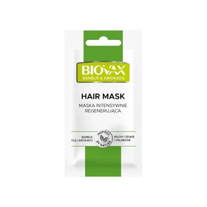 Biovax Maska Bambus i olej awokado do włosów cienkich i łamliwych 20 ml