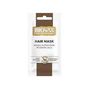 Biovax Maska naturalne oleje do włosów suchych i zniszczonych  20 ml