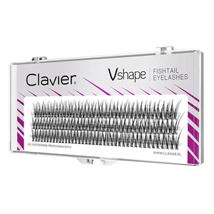 Clavier Vshape Eyelash Clumps - Swallow, Kardashian, Fishtail 12mm 