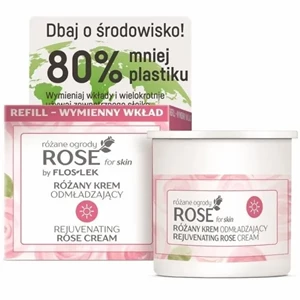 FlosLek Rose for skin Różane ogrody Różany krem odmładzający na dzień REFILL 50ml