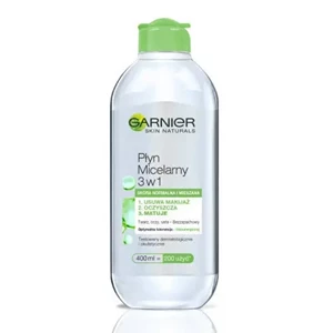 Garnier Skin Naturals Płyn micelarny 3w1 dla skóry normalnej i mieszanej 400 ml