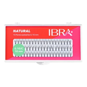 Ibra NATURAL пучки накладных ресниц 0,10/C/10 мм