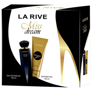 La Rive Miss Dream For Woman набор парфюм спрей 100 мл + гель для душа 100 мл
