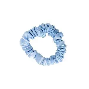 Mexmo Scrunchie Mini Baby Blue - Zestaw dwóch gumek jedwabnych