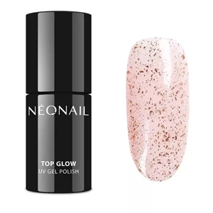 NEONAIL Top Glow Rose Gold Flakes 7,2 мл