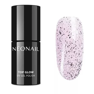 NEONAIL Top Glow Silver Flakes 7,2 мл