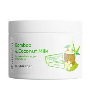 Nacomi Пенящийся скраб с ароматом бамбука и кокосового молока 180 мл