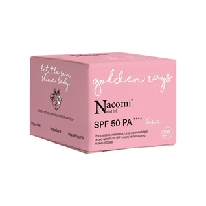 Nacomi Next Level Basic увлажняющий крем для лица SPF50 50 мл 