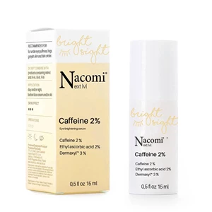 Nacomi Next Level Brightening Eye Serum с кофеином 2%, 15 мл 