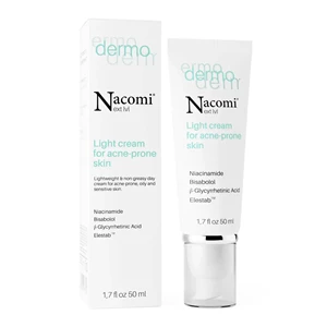 Nacomi Next Level DERMO Легкий крем для кожи, склонной к акне 50 мл 