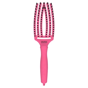 Olivia Garden Finger Brush Amour - Hot Pink