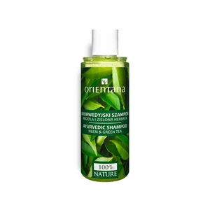 Orientana Ajurwedyjski szampon do włosów Miodla i Zielona Herbata