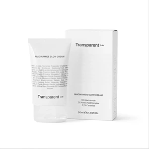 Transparent Lab NIACINAMIDE GLOW CREAM - Осветляющий и придающий коже сияние крем с ниацинамидом 5% 50 мл