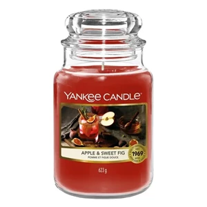 Yankee Candle Świeca w słoiku duża Apple & Sweet fig