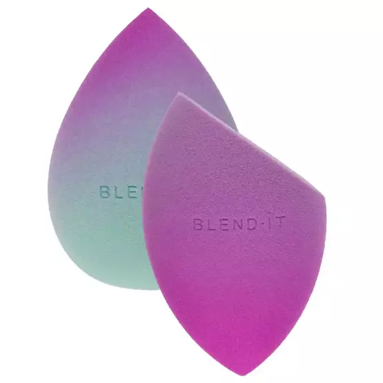 Набор спонжей для макияжа BLEND IT FAIRY TALE Набор спонжей для макияжа Violet Spell + Purple Wand