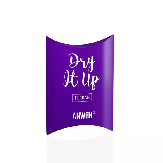 Тюрбан Anwen Dry It Up - фиолетовый