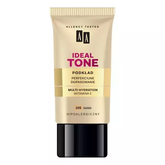 AA Make Up Ideal Tone podkład perfekcyjne dopasowanie 105 sand 30ml