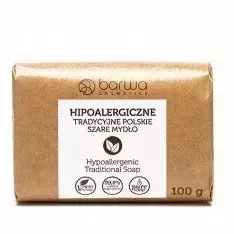 Barwa Hipoalergiczne tradycyjne polskie szare mydło 100g 