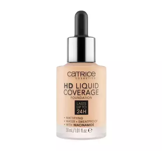 CATRICE HD Liquid Coverage Face Foundation 005 Ivory Beige