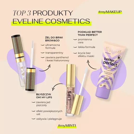 Eveline Cosmetics Brow&Go Гель для бровей прозрачный