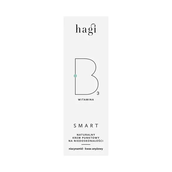 Hagi SMART B Натуральный точечный крем от несовершенств для жирной и склонной к акне кожи 50 мл