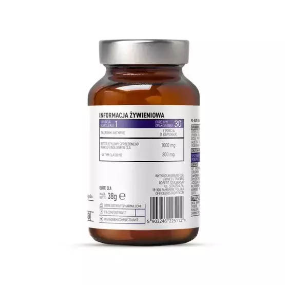 OstroVit Pharma Elite CLA Sprzężony kwas linolowy 30 kapsułek