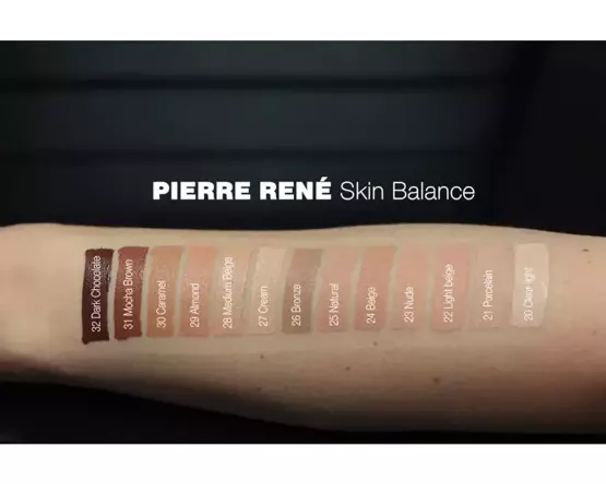 Pierre Rene Skin Balance Professional Kryjący podkład do twarzy 20 Clear Light