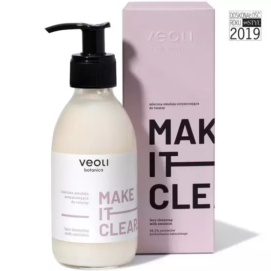 Veoli Botanica Молочко для лица Очищающая эмульсия Make it clear 200 мл