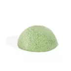 Mohani Naturalna gąbka Konjac do mycia TWARZY z zieloną herbatą