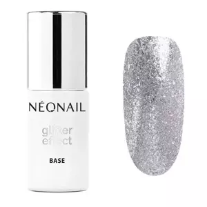 Гібридна база NEONAIL Glitter Effect Silver Twinkle 7,2 мл