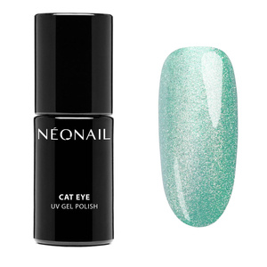 Гібридний лак NEONAIL Cat Eye Satin Turquoise 7,2 мл