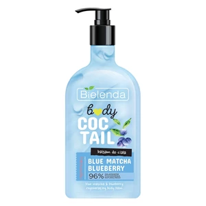 Bielenda BODY COCTAIL Regenerujący balsam do ciała BLUE MATCHA + BLUEBERRY, 400 ml