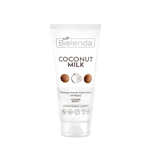 Bielenda COCONUT MILK Kokosowy mus do mycia twarzy, nawilżający COCOON EFFECT 135 g