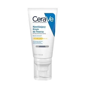 CeraVe Зволожуючий крем для обличчя spf50 - для нормальної та сухої шкіри 52мл