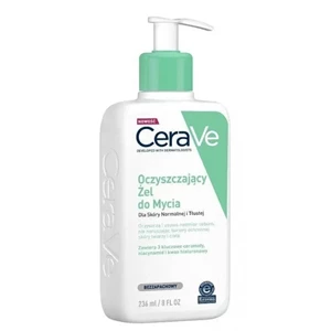 CeraVe Очищуючий гель для вмивання тіла та обличчя для нормальної та жирної шкіри 236 мл
