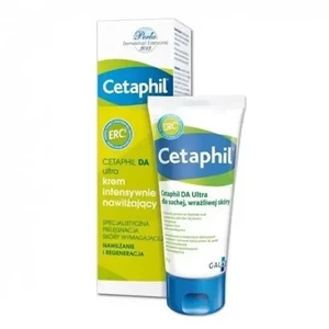 Cetaphil DA Ultra Krem intensywnie nawilżający do pielęgnacji skóry atopowej, suchej, wrażliwej 85g