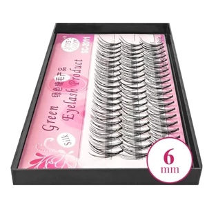 Clavier Пучки для вій Green Eyelash SILK 6 мм