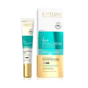 Eveline Cosmetics Bio Hyaluron Expert Liftingujący Multiodżywczy krem pod oczy i na powieki 20ml