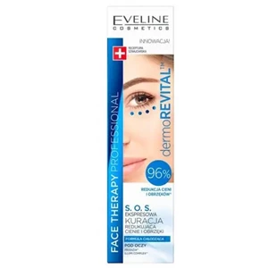 Eveline Cosmetics Face Therapy SOS Kuracja Redukująca Cienie i Obrzęki pod Oczy 15ml