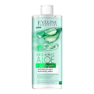 Eveline Cosmetics ORGANIC ALOE + COLLAGEN Oczyszczający płyn micelarny 500 ml