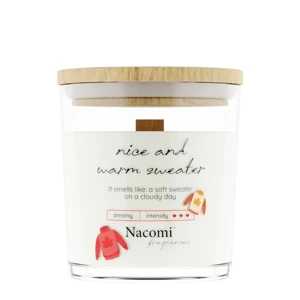 Nacomi Маленька соєва свічка в баночці Гарний і теплий светр 140г