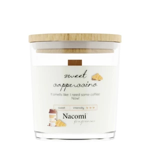 Nacomi Маленька соєва свічка в баночці Sweet Cappuccino 140г