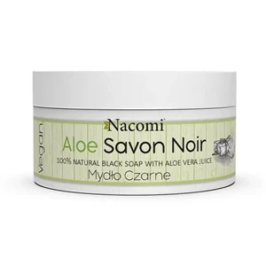 Nacomi Aloe Savon Noir, Чорне мило з алое 125 г