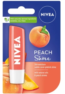 Nivea 24H Mett-In Moisture pielęgnująca pomadka do ust Peach Shine 4.8g