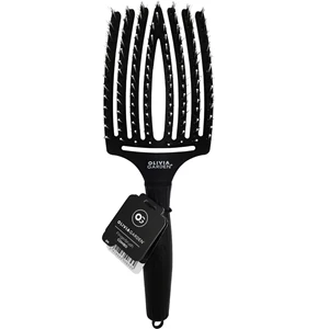 Olivia Garden Комбінована щітка для волосся Finger Brush Combo BLACK LARGE