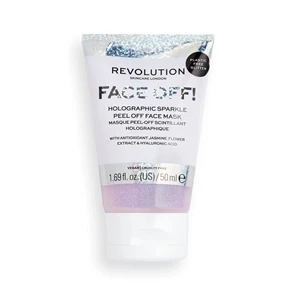 Revolution Skincare Face Off! Holographic Sparkle Peel Off Face Mask Brokatowa maska typu peel off 50ml